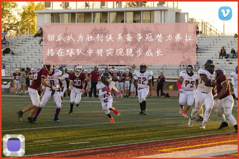 甜瓜认为独行侠具备争冠潜力弗拉格在球队中将实现稳步成长